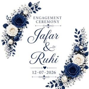 Engagement | Nikah and Valima Stickers