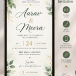 Animated Motion Graphics Premium Digital Invitation